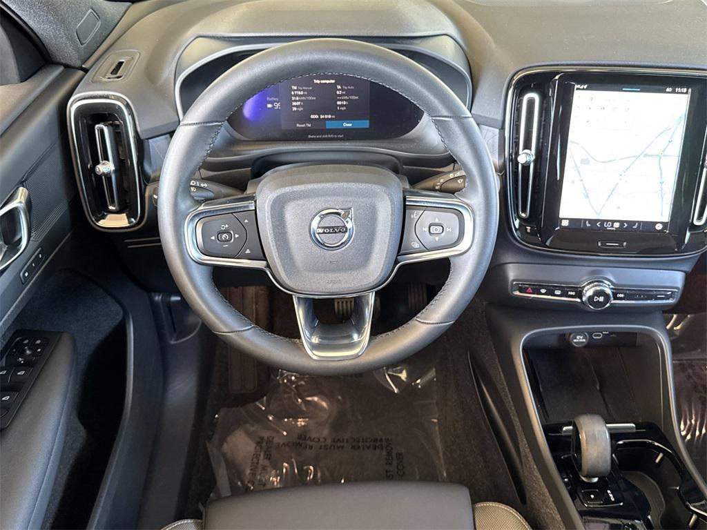 used 2023 Volvo C40 Recharge Pure Electric car, priced at $24,991