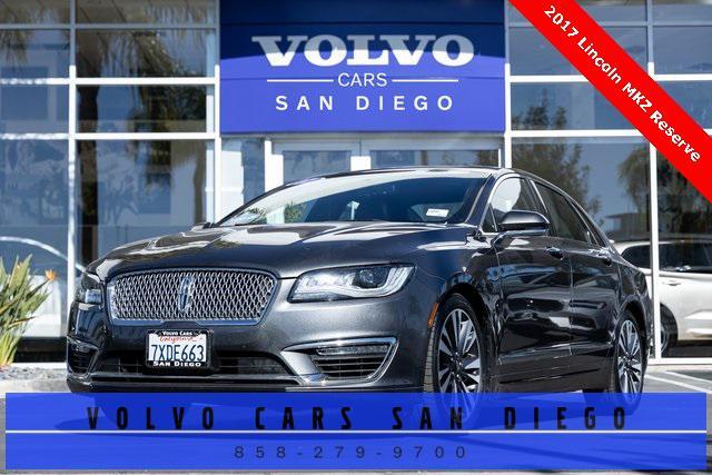 used 2017 Lincoln MKZ car, priced at $17,792