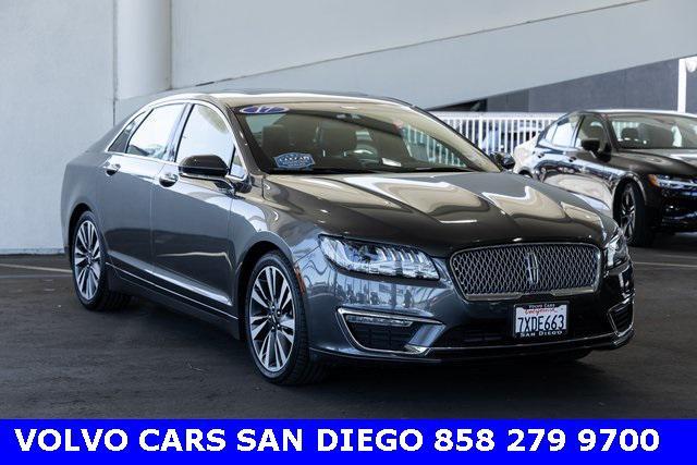 used 2017 Lincoln MKZ car, priced at $17,792