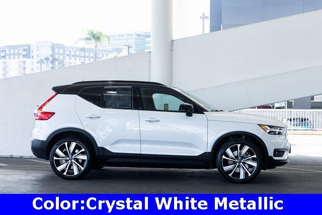 used 2022 Volvo XC40 Recharge Pure Electric car, priced at $30,991