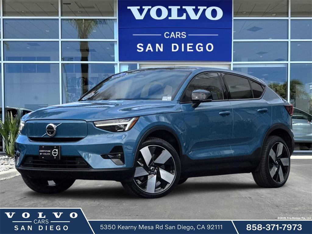 used 2023 Volvo C40 Recharge Pure Electric car, priced at $29,791