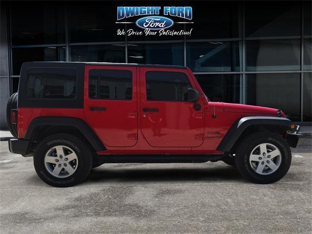 used 2018 Jeep Wrangler JK Unlimited car, priced at $23,469