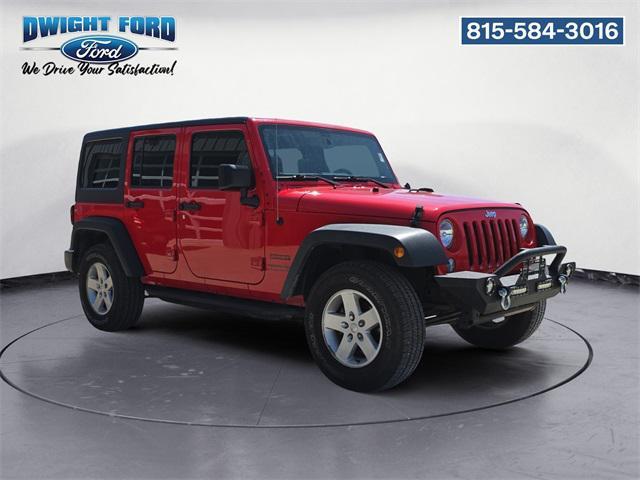 used 2018 Jeep Wrangler JK Unlimited car, priced at $22,890