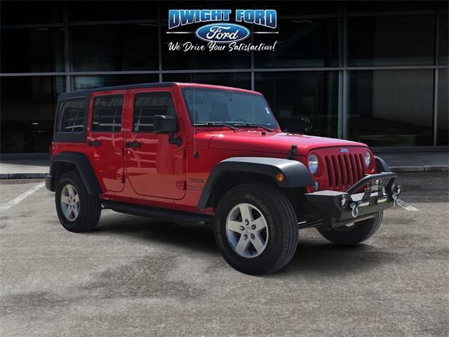 used 2018 Jeep Wrangler JK Unlimited car, priced at $23,469