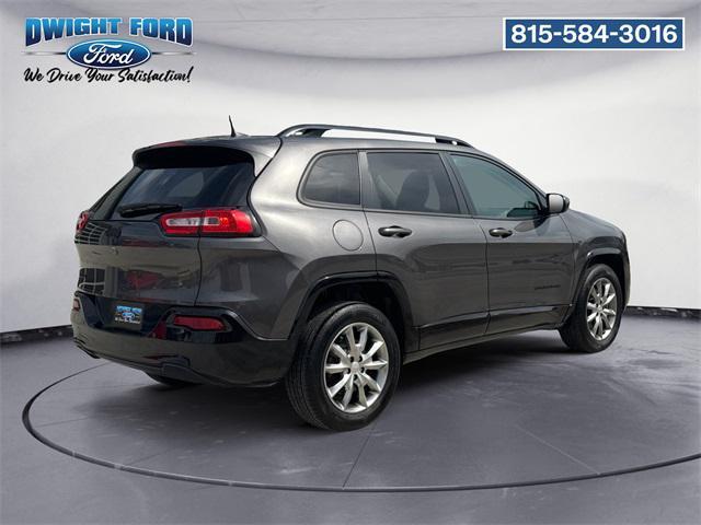 used 2018 Jeep Cherokee car, priced at $13,900