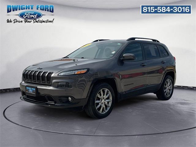 used 2018 Jeep Cherokee car, priced at $13,900