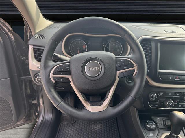 used 2018 Jeep Cherokee car, priced at $15,488