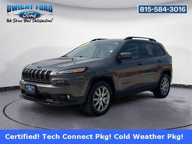 used 2018 Jeep Cherokee car, priced at $13,900