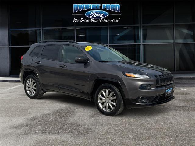 used 2018 Jeep Cherokee car, priced at $15,488