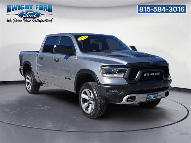 used 2021 Ram 1500 car, priced at $40,906