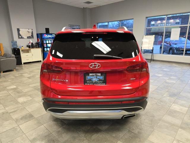 used 2021 Hyundai Santa Fe car, priced at $19,958