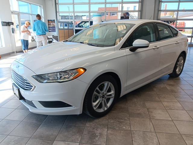 used 2018 Ford Fusion car, priced at $15,498