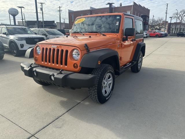 used 2013 Jeep Wrangler car, priced at $16,388