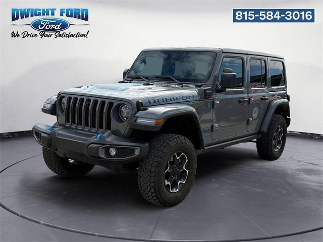used 2021 Jeep Wrangler Unlimited 4xe car, priced at $30,488