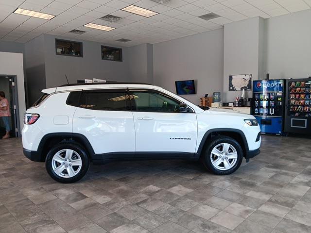 used 2022 Jeep Compass car, priced at $23,998