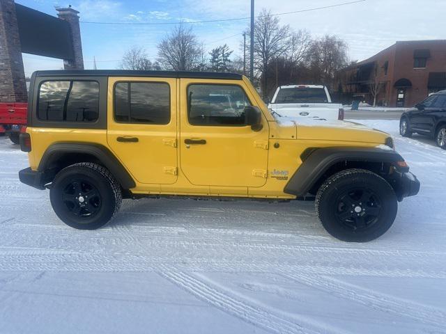 used 2021 Jeep Wrangler Unlimited car, priced at $26,488