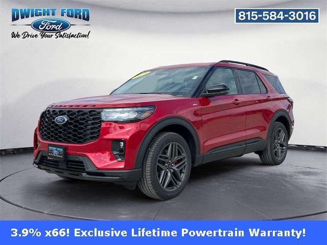 new 2025 Ford Explorer car, priced at $49,168
