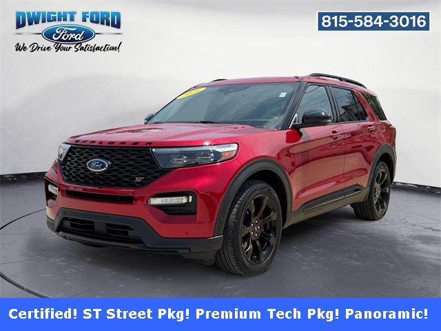 used 2021 Ford Explorer car, priced at $36,988