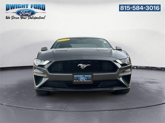 used 2019 Ford Mustang car, priced at $23,487