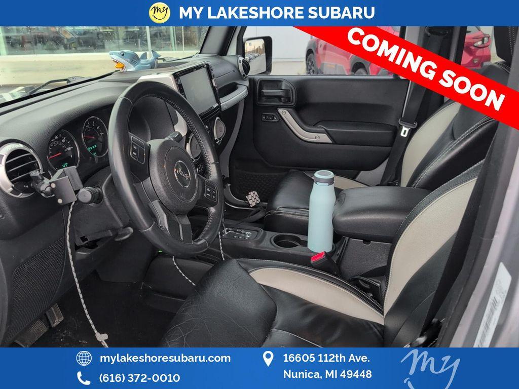 used 2015 Jeep Wrangler Unlimited car, priced at $18,480