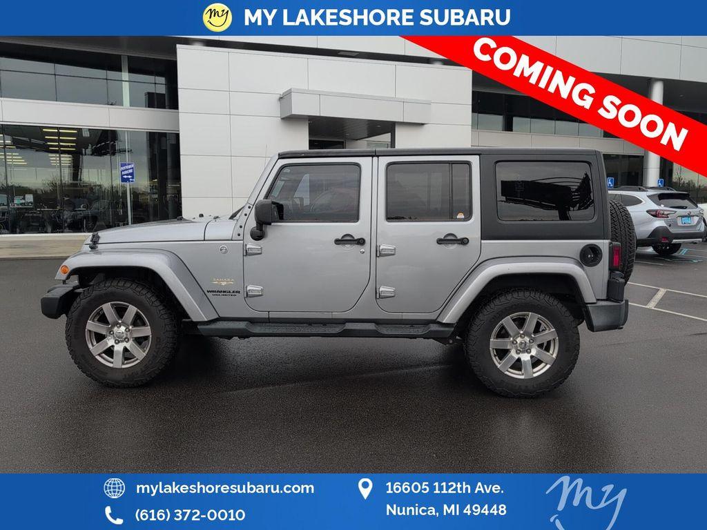 used 2015 Jeep Wrangler Unlimited car, priced at $18,480