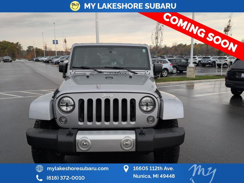 used 2015 Jeep Wrangler Unlimited car, priced at $18,480