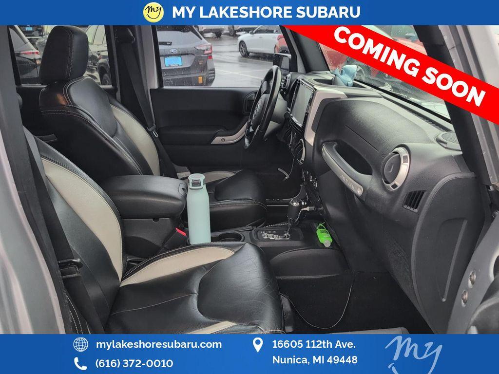 used 2015 Jeep Wrangler Unlimited car, priced at $18,480