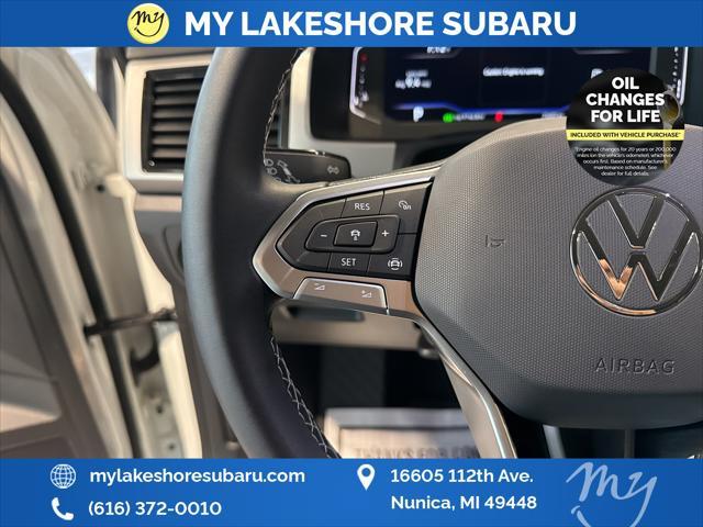 used 2023 Volkswagen Atlas car, priced at $31,480
