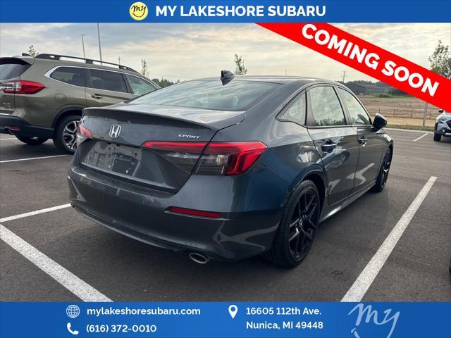 used 2023 Honda Civic car, priced at $24,482