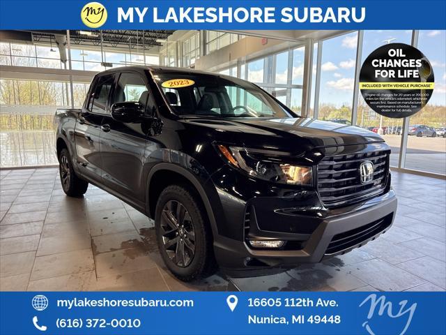 used 2023 Honda Ridgeline car, priced at $30,985