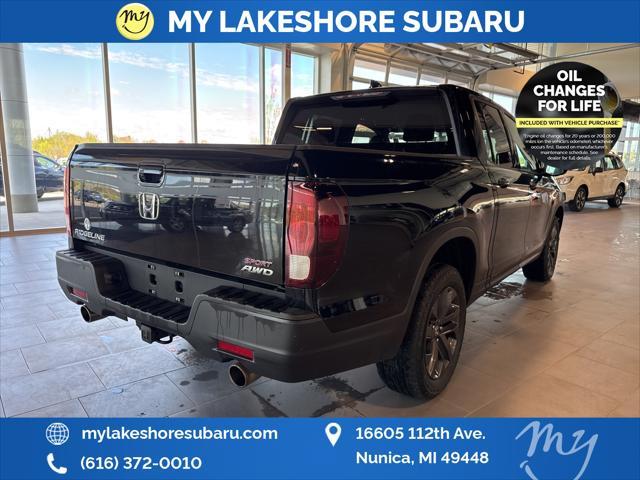 used 2023 Honda Ridgeline car, priced at $30,985