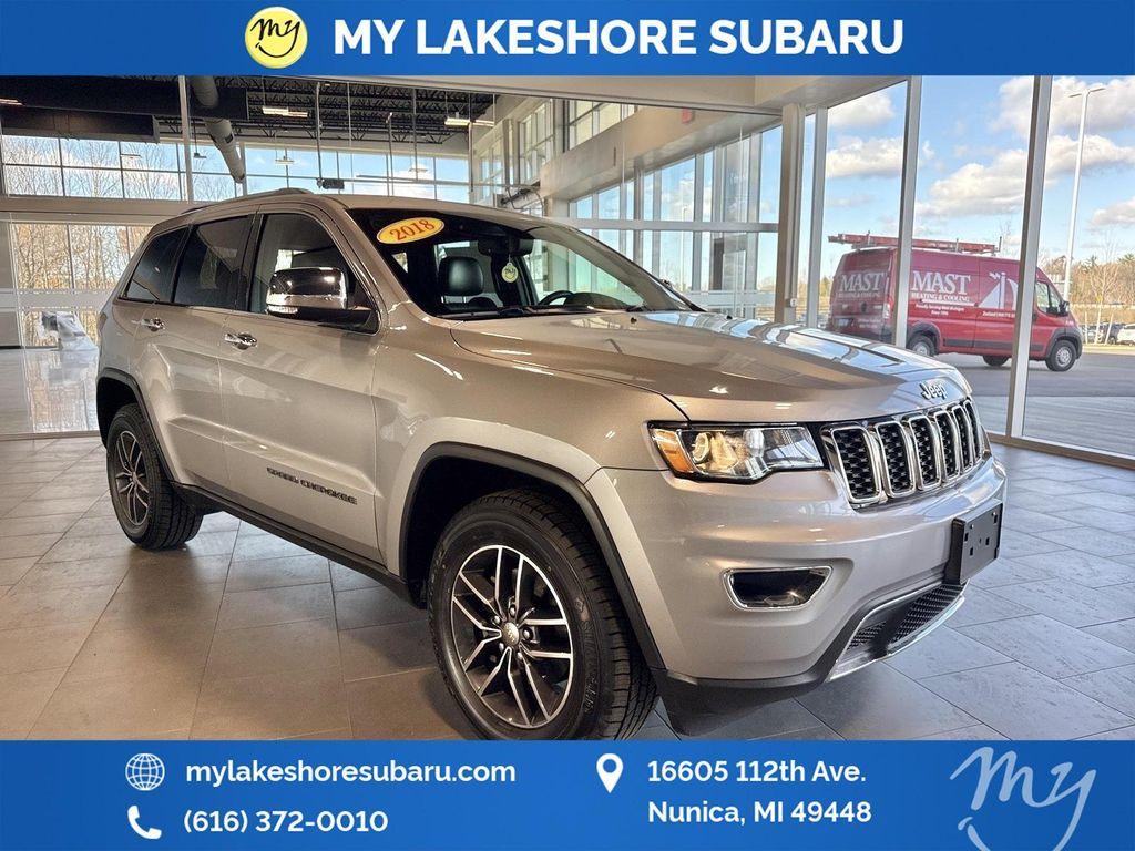 used 2018 Jeep Grand Cherokee car, priced at $18,781