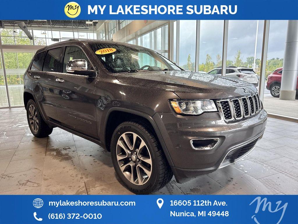used 2018 Jeep Grand Cherokee car, priced at $13,341
