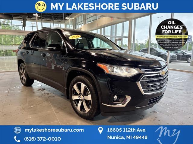 used 2019 Chevrolet Traverse car, priced at $23,487