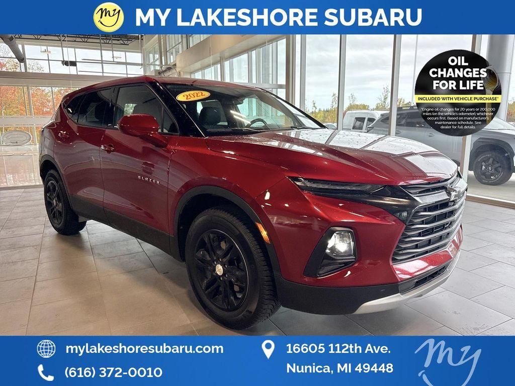used 2022 Chevrolet Blazer car, priced at $25,817