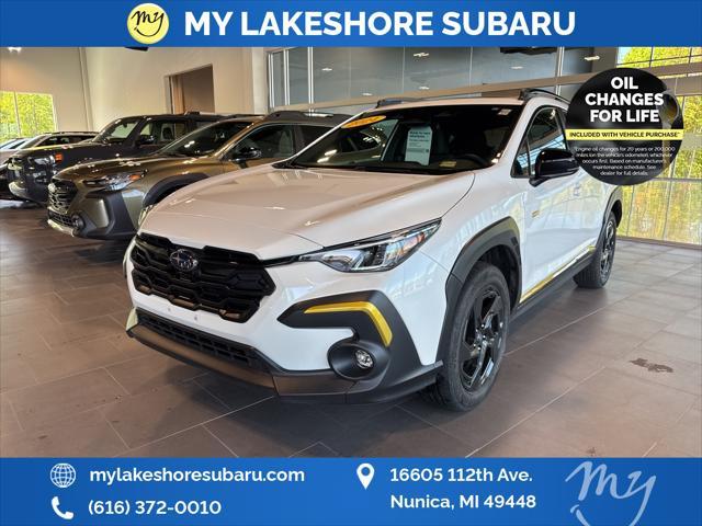 used 2024 Subaru Crosstrek car, priced at $30,483