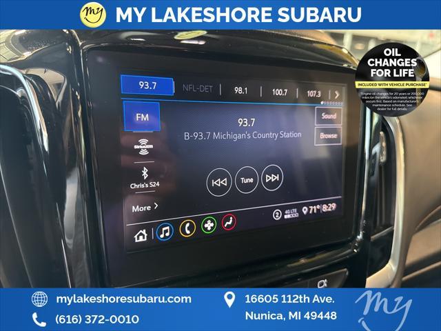 used 2020 Chevrolet Traverse car, priced at $22,481