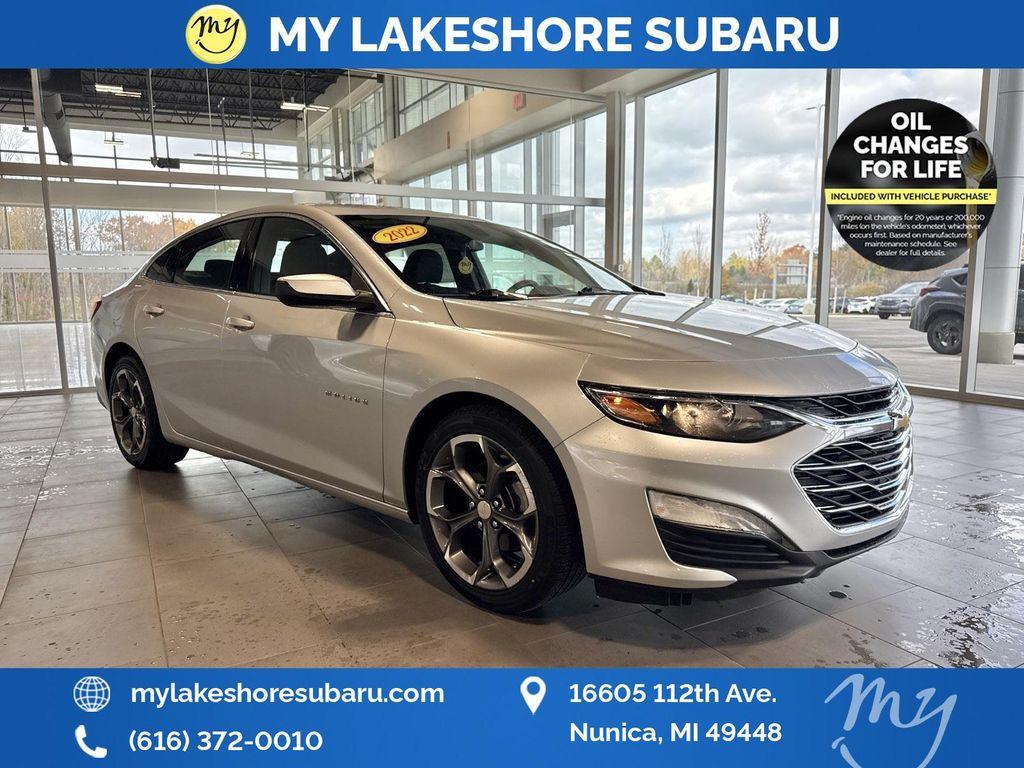 used 2022 Chevrolet Malibu car, priced at $15,102