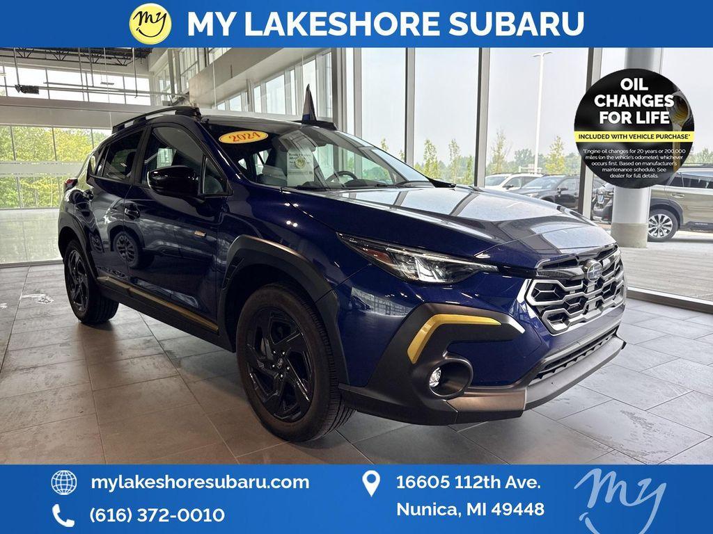 used 2024 Subaru Crosstrek car, priced at $27,809