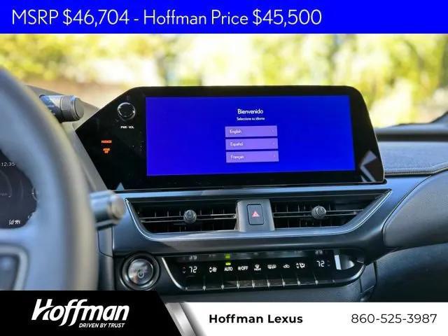 new 2025 Lexus UX 300h car, priced at $45,500