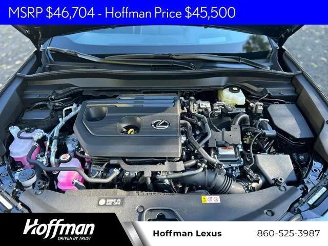 new 2025 Lexus UX 300h car, priced at $45,500