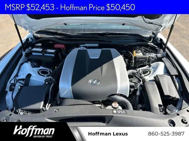 new 2025 Lexus IS 350 car, priced at $50,450