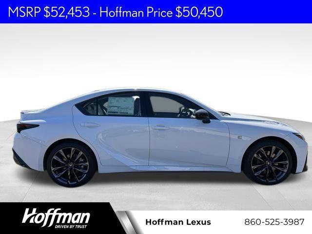 new 2025 Lexus IS 350 car, priced at $50,450