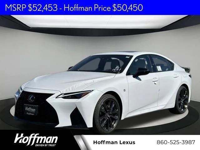 new 2025 Lexus IS 350 car, priced at $50,450
