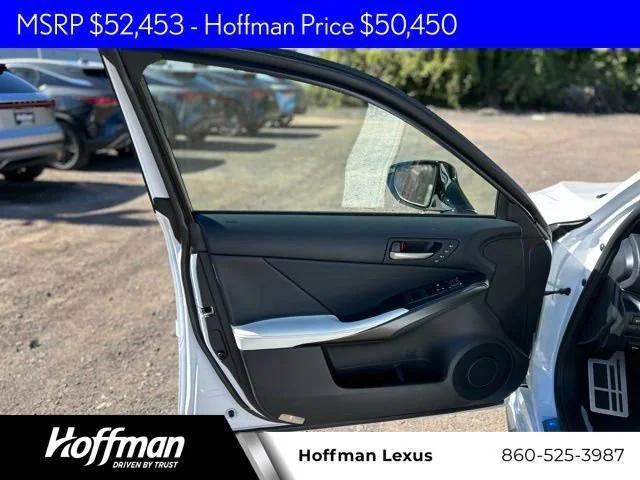 new 2025 Lexus IS 350 car, priced at $50,450