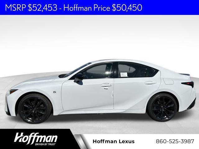 new 2025 Lexus IS 350 car, priced at $50,450