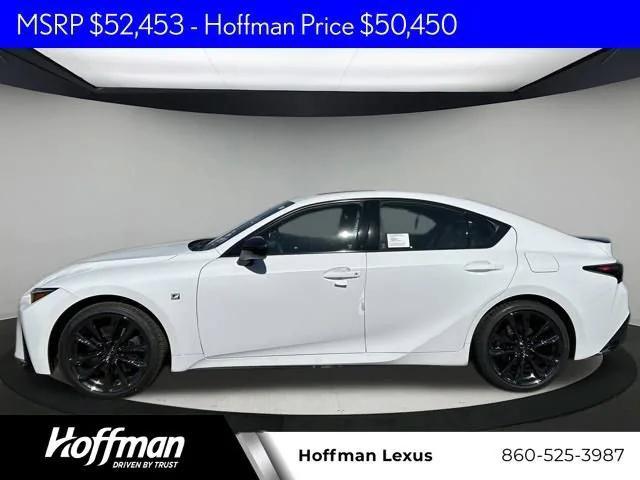 new 2025 Lexus IS 350 car, priced at $50,450