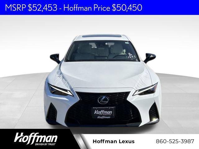 new 2025 Lexus IS 350 car, priced at $50,450