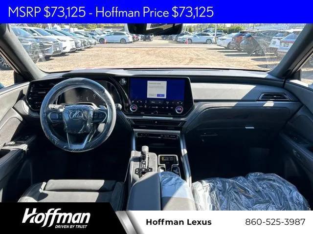 new 2026 Lexus TX 350 car, priced at $73,125