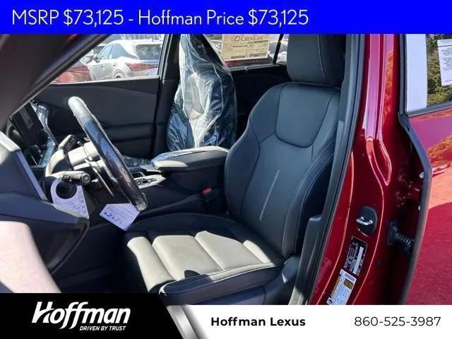 new 2026 Lexus TX 350 car, priced at $73,125